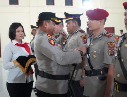 Serah Terima Jabatan Dan Pelantikan di Jajaran Polres Nias Selatan 12 Oktober 2025