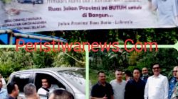 Warga Hentikan Rombongan Gubernur Bobby Nasution di Nias Selatan, Desak Perbaikan Jalan Huruna–Lolowau
