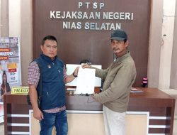 TOPAN RI Kawal Laporan Dugaan Penyimpangan Dana Desa Lawa-Lawa Luo ke Kejaksaan Negeri Nias Selatan